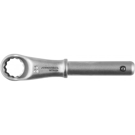 Ключ накидной усиленный, 24 мм, d18.5/180 мм