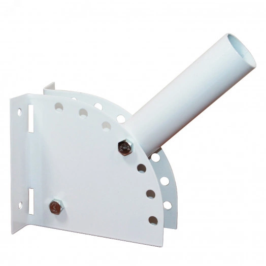 Кронштейн КР-3.1 ф48, бел. (до 100 кг, крепление  на столб) ИУ