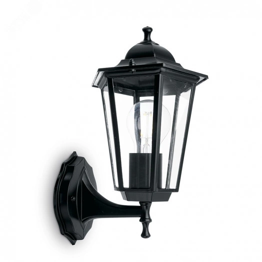 Светильник НБУ-60w вверх Е27 IP44 черный