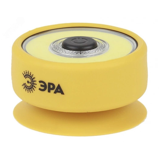 Фонарик карманный на батарейках 3хААА, ударопрочный, съемная присоска-чехол RB-703 Практик ЭРА