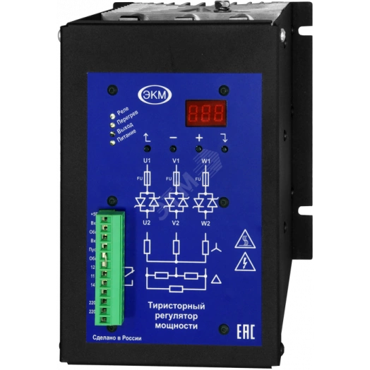 Тиристорный регулятор TPM-3MN-380