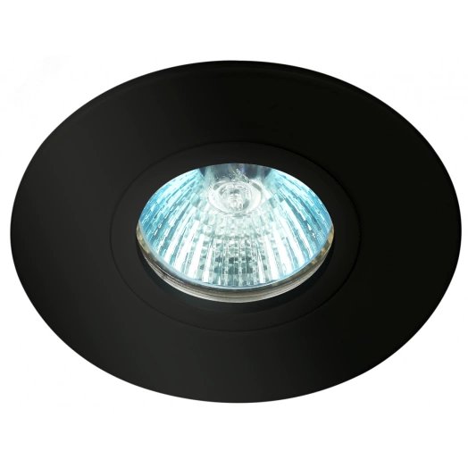 Cветильник встраиваемый алюминиевый KL83 BK MR16/GU5.3 черный ЭРА