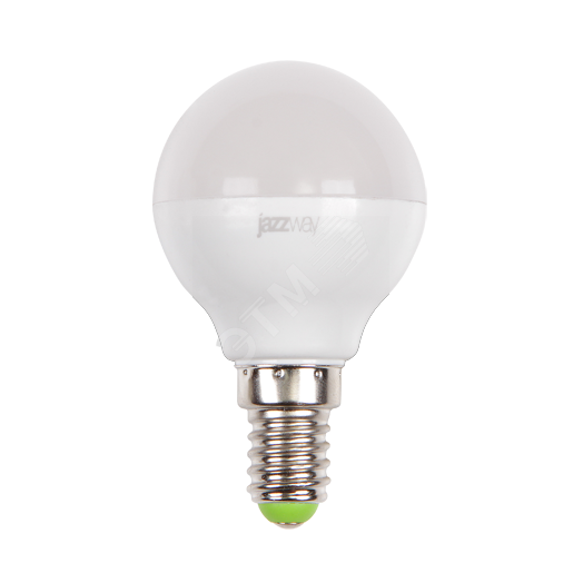 Лампа светодиодная LED 11Вт 230Вт E14 белый матовый  шар Jazzway