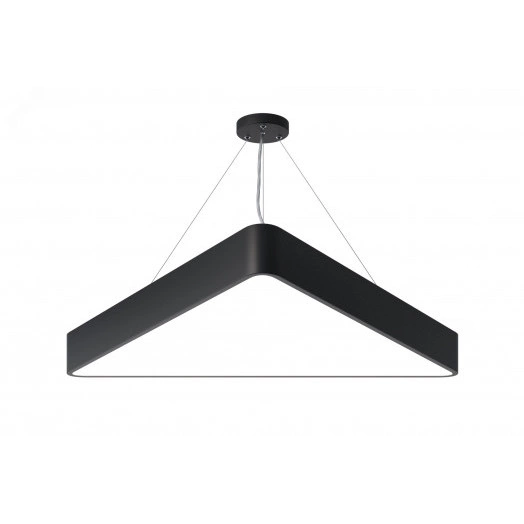 Светильник светодиодный Geometria Delta SPO-152-B-40K-048 48Вт 4000К 3500Лм IP40 800*800*80 черный подвесной ЭРА