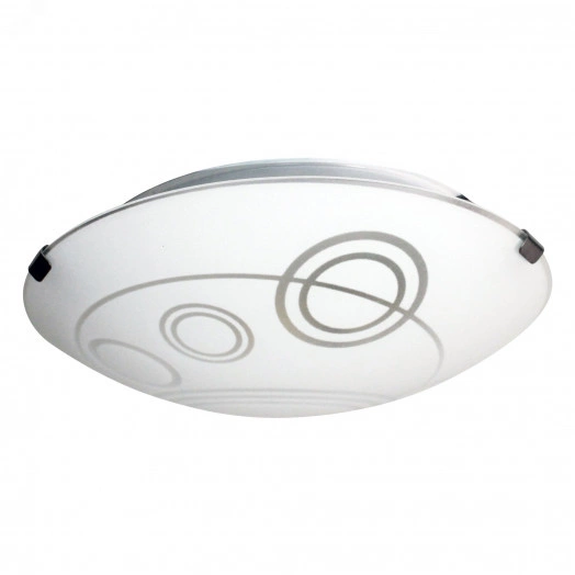 Светильник Галактика 250 НПБ 01-60-130 М15 матовый белыйкл.штамп металлик ИУ