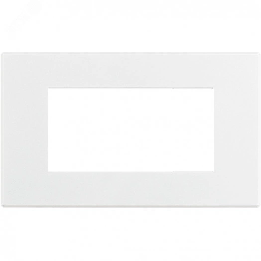 AXOLUTE Air Рамка 4 модуля итальянский стандарт матовый белый