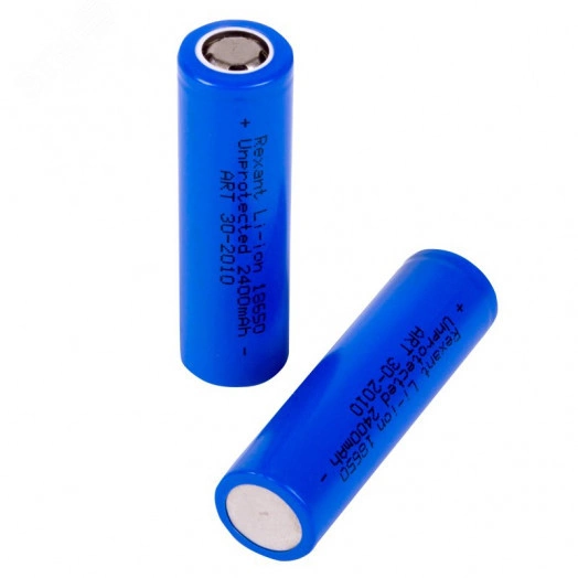 Аккумулятор 18650 unprotected Li-ion 2400 mAH 3.7 В
