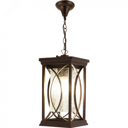 Светильник НСУ-60w цепь Е27 IP44 коричневый