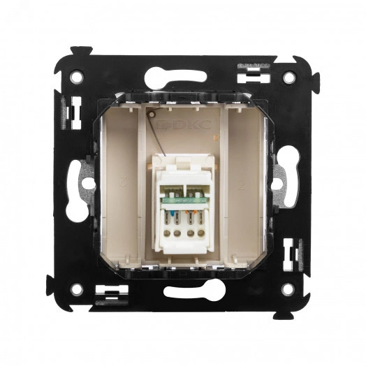 Avanti Розетка RJ-45 в стену 5e одинарная         ''Ванильная дымка ''