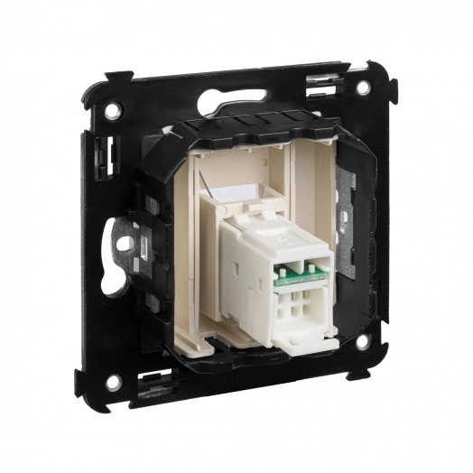 Avanti Розетка RJ-45 в стену 5e одинарная         ''Ванильная дымка ''