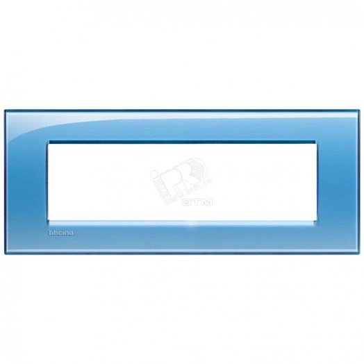 LivingLight Рамка прямоугольная 7 постов Голубой