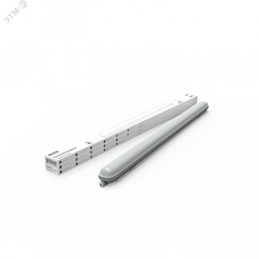 Светильник светодиодный ДСП-36 Вт 2850 Лм 4000K IP65 1200х76х66 мм ССП-176 матовый Elementary Gauss
