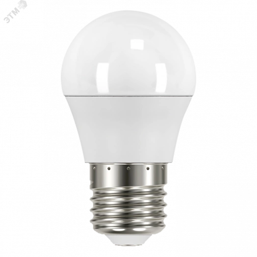 Лампа светодиодная LED 7 Вт 590 Лм 6500К холодная E27 Шар диммируемая Black Gauss