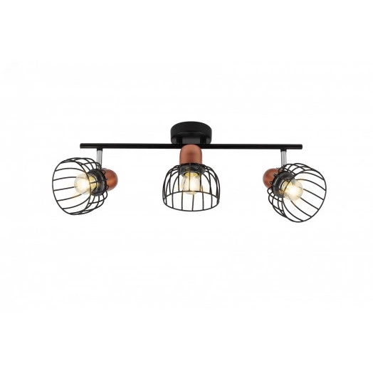 Светильник настенно-потолочный спот Rivoli Adro 7016-703 3 х Е27 40 Вт поворотный