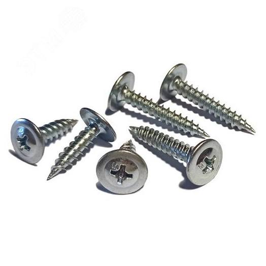 Саморез металл/металл 4.2х41 острый цинк 100 шт