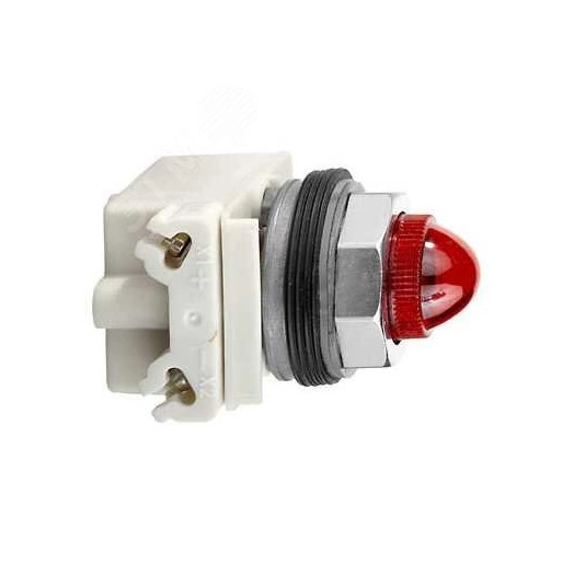 Лампа сигнальная 30мм красная