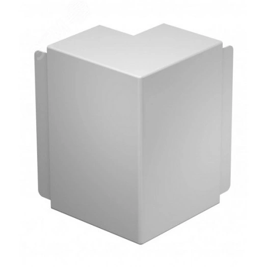Крышка внешнего угла кабельного канала WDK 100x230 мм (ПВХ, белый)