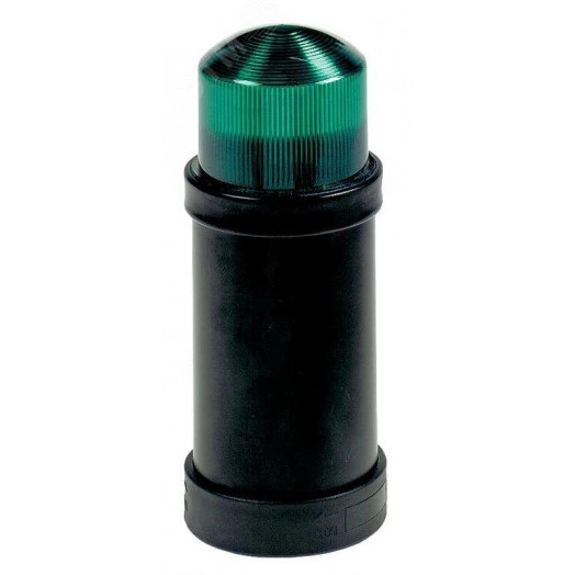 Линза вспышка диам.50 зеленая