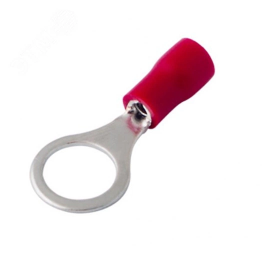 Наконечник кольцевой изолир  8.4 мм 0.5-1.5 кв мм (НКи 1.5-8 НКи 1,25-8) крас