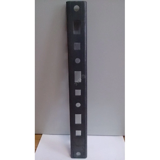 Стойка кронштейна рожкового прямолинейного К1350.001А-05 , без покрытия, (1...16 рожков), L2170мм, S3,0