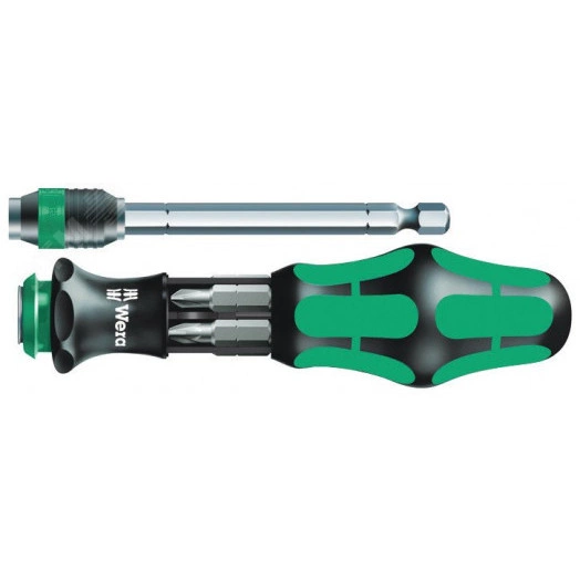 Набор бит с рукояткой-битодержателем и патроном Rapidaptor 7 предметов. Набор Kraftform Kompakt 20 A