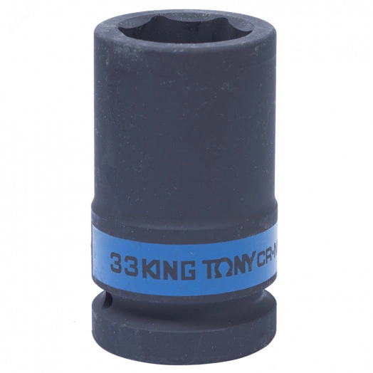 Головка торцевая ударная глубокая шестигранная 1', 33 мм