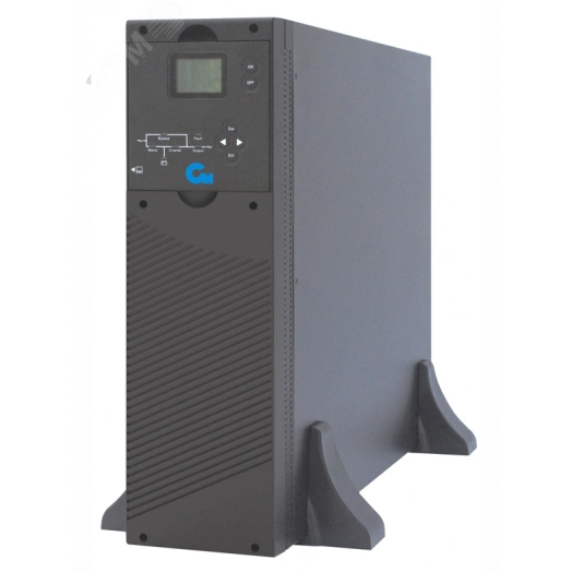 Источник бесперебойного питания Online СИПБ10КД.9-31 10kВА / 9kВт фазы 3/1 без АКБ Tower/ Rack Клеммы, 2хIEC C13, USB, SNMP или AS400