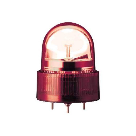 Лампа маячок вращающаяся красная 24В AC/DC 1206 мм