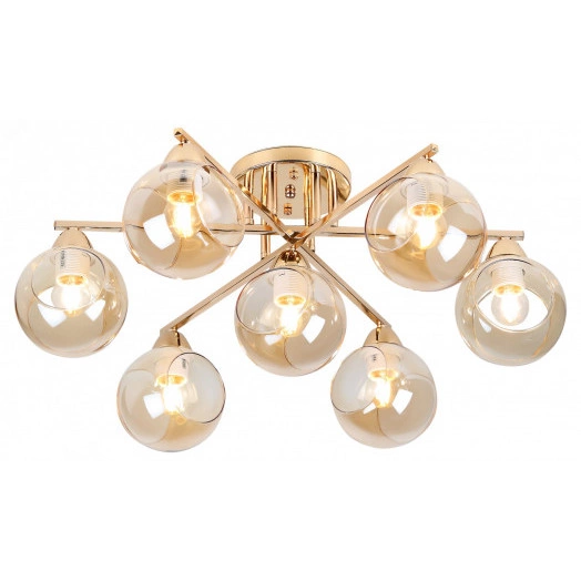 Люстра  Rivoli Ilsa 3108-307 7 * Е27 60 Вт модерн