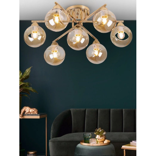 Люстра  Rivoli Ilsa 3108-307 7 * Е27 60 Вт модерн