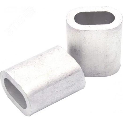 Зажим алюминиевый 14мм DIN3093 для троса