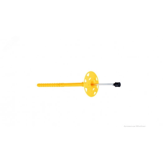 Дюбель для теплоизоляции с гвоздем с удл. термогол. TDLMT 8х300 (D=4,2) BULK БАУ-ФИКС (200шт.)