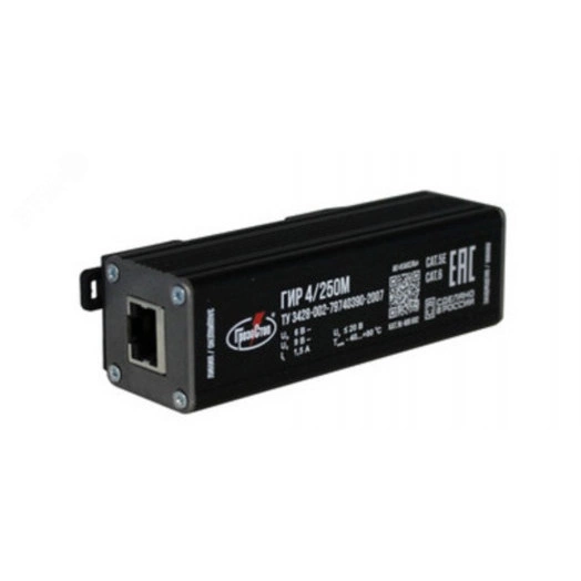 УЗИП ГРОЗОСТОП ГИР 4/250М/П, Uо - 6 В, IL - 2 А, In (8/20) - 1 кА