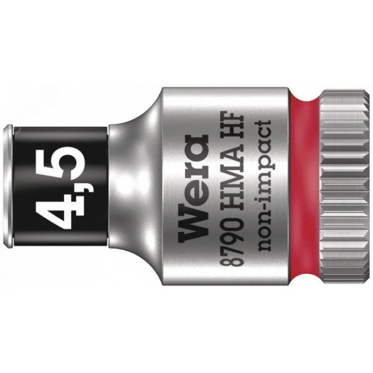 Головка торцевая шестигранная 8790 HMA HF Zyklop DR 1/4 с функцией фиксации крепежа 4.5 x 23 мм