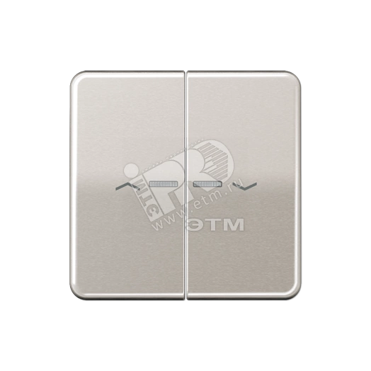 Клавиши для сдвоенной кнопки BCU  платина