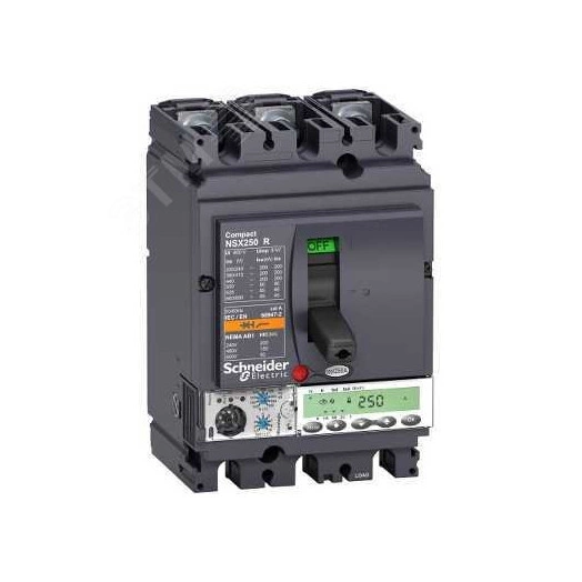 Выключатель автоматический силовой в литом корпусе для промышленного электроснабжения