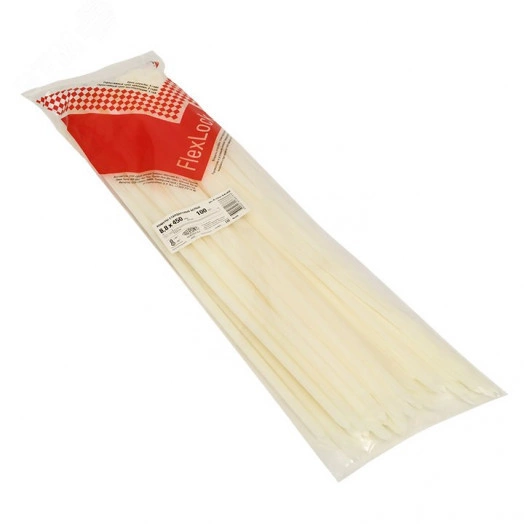 Хомут P6.6 стандартный белый 8.8x450 (100шт) FlexLock PROxima