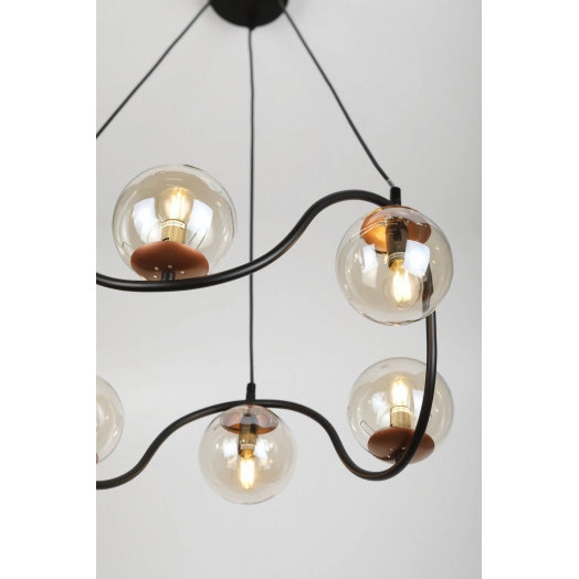 Люстра  Rivoli Apollo 4073-206 6 х E14 40 Вт дизайн