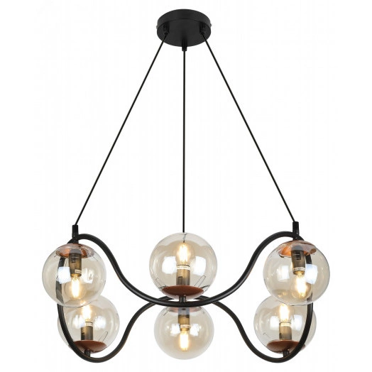 Люстра  Rivoli Apollo 4073-206 6 х E14 40 Вт дизайн