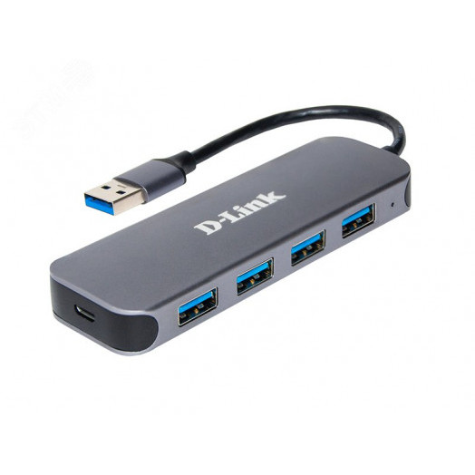 Адаптер 4 порта USB 3.0 DL-DUB-1341/C2A