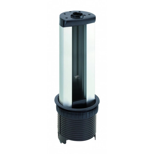 Connect Телеблок на 4 модуля К45 алюминий