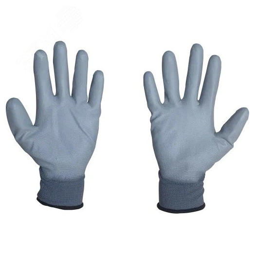 Перчатки для защиты от механических воздействий и ОПЗ SCAFFA PU1350P-DG размер 8