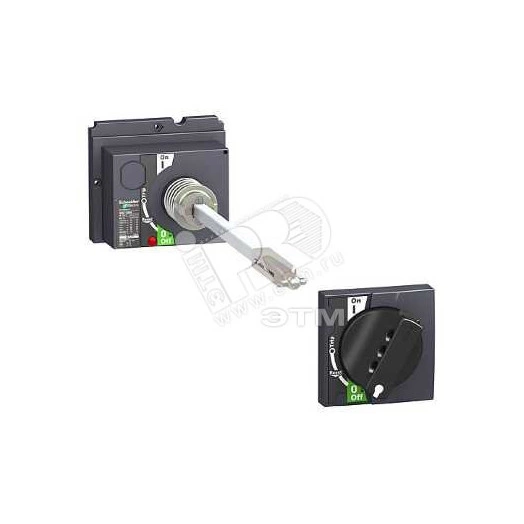 Рукоятка поворотная выносная телескопическая NSX100/250