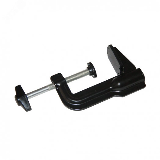 Светильник Бета-К 60Вт на струбцине черный Е27 безлампы