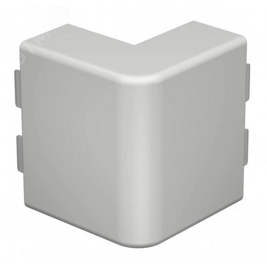 Крышка внешнего угла кабельного канала WDK 40x110 мм (ПВХ, светло-серый)