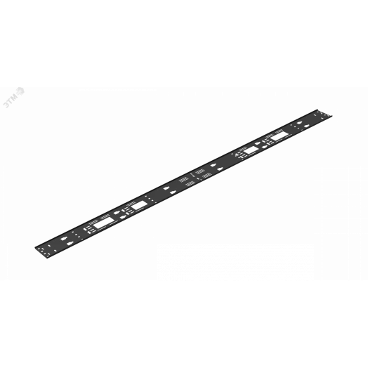 Лоток Zero-Unit для крепления аксессуаров с крепежом, 42U черный.