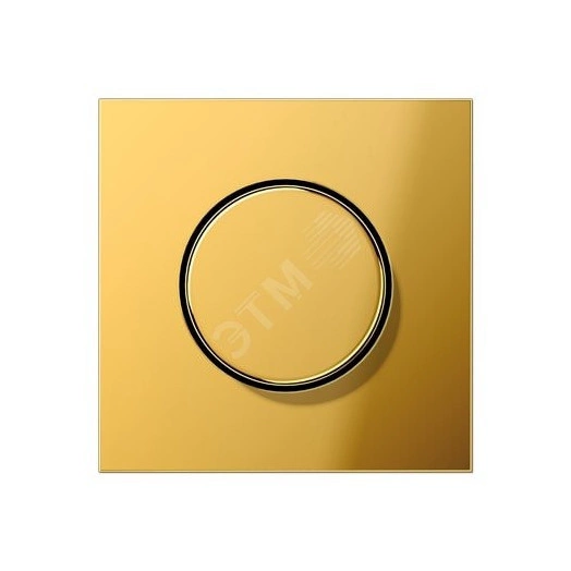 Накладка роторного диммера  Серия LS990  Материал- металл  Цвет- золото