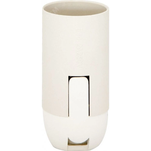 Патрон подвесной Е14 пластик белый