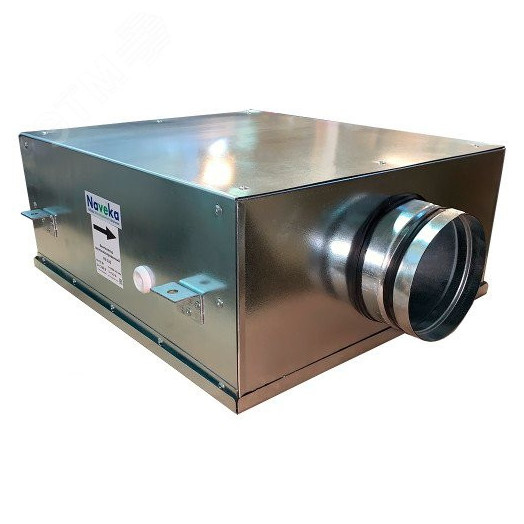 Вентилятор канальный круглый шумоизолированный VS(EC1)-125(D175) 0.10 кВт, 0.8А