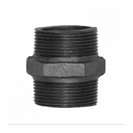 Ниппель чугунный Ду32 штуцер-штуцер